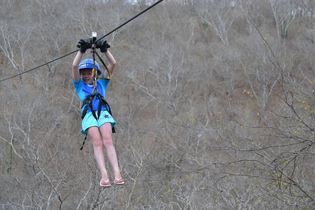 Tirolesas para peques